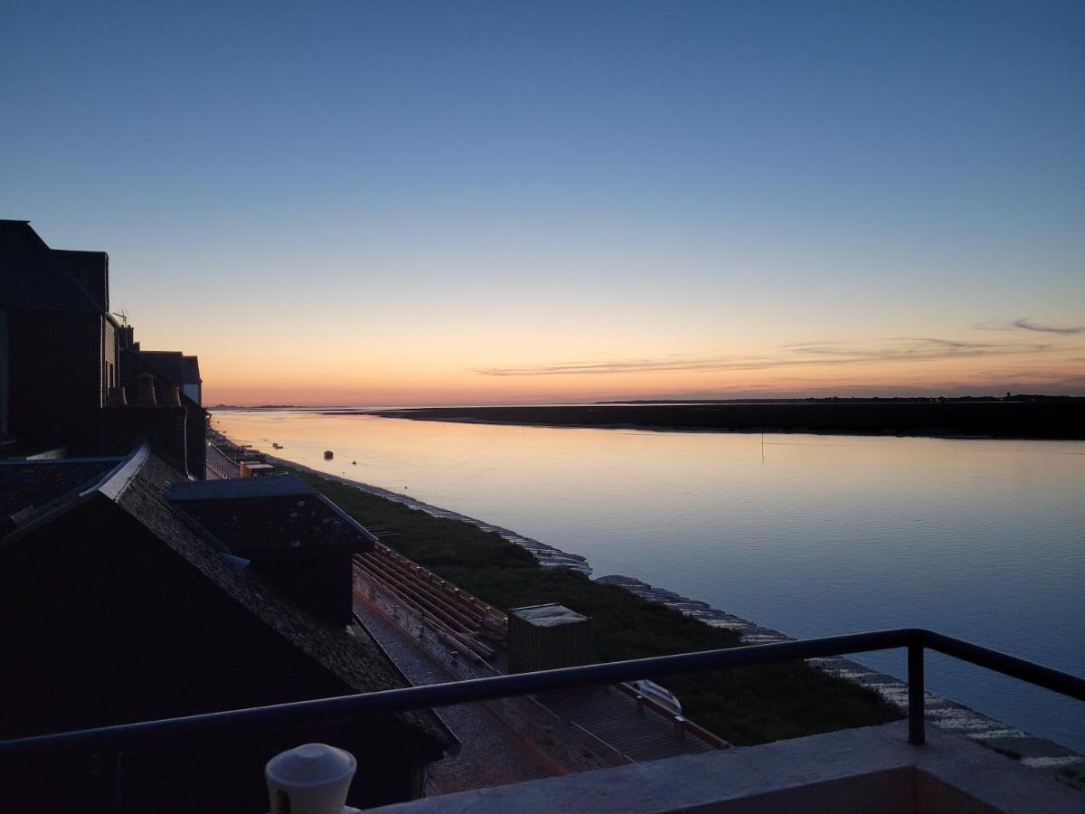 Vue Et Terrasse Panoramique Sur La Baie De Somme Leilighet Saint-Valéry-sur-Somme Eksteriør bilde