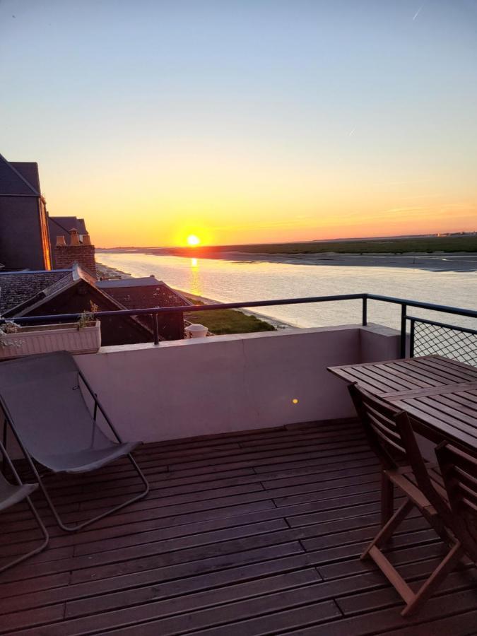 Vue Et Terrasse Panoramique Sur La Baie De Somme Leilighet Saint-Valéry-sur-Somme Eksteriør bilde