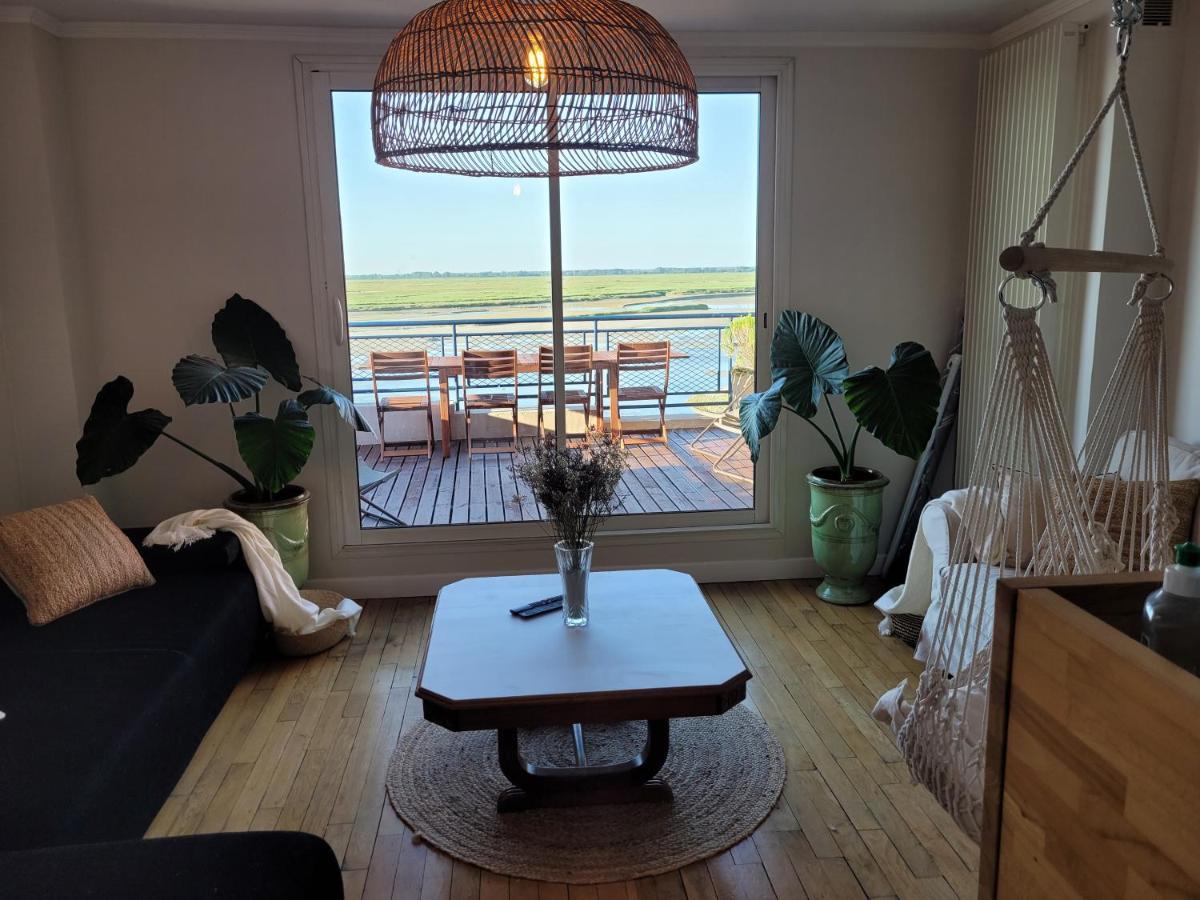 Vue Et Terrasse Panoramique Sur La Baie De Somme Leilighet Saint-Valéry-sur-Somme Eksteriør bilde