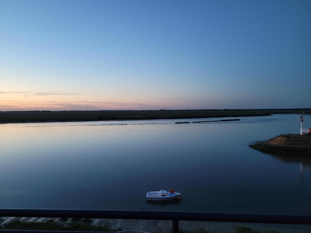 Vue Et Terrasse Panoramique Sur La Baie De Somme Leilighet Saint-Valéry-sur-Somme Eksteriør bilde