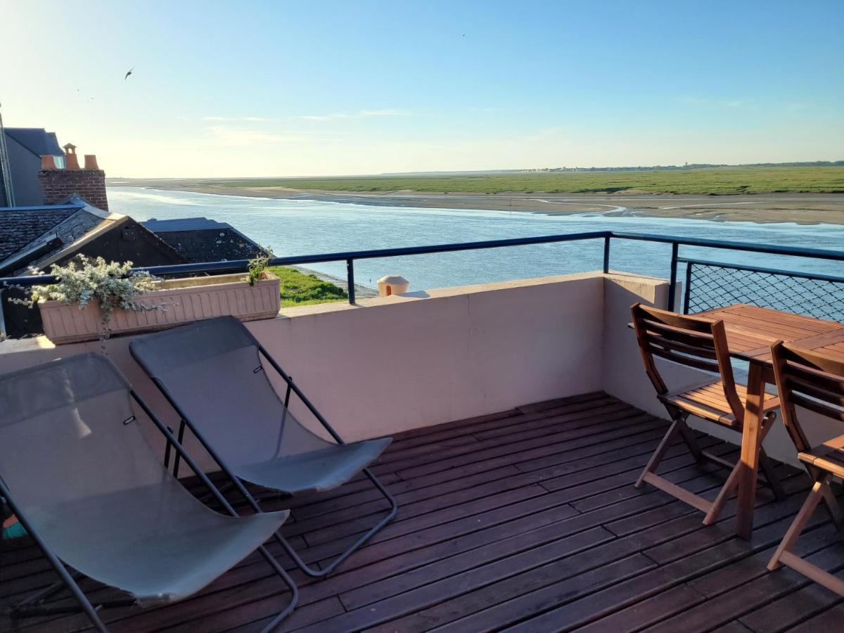 Vue Et Terrasse Panoramique Sur La Baie De Somme Leilighet Saint-Valéry-sur-Somme Eksteriør bilde