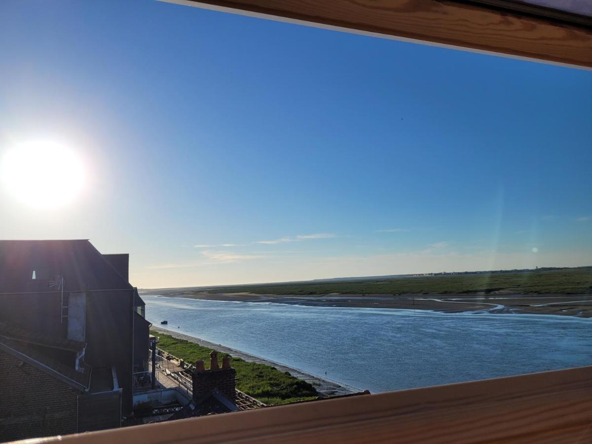 Vue Et Terrasse Panoramique Sur La Baie De Somme Leilighet Saint-Valéry-sur-Somme Eksteriør bilde